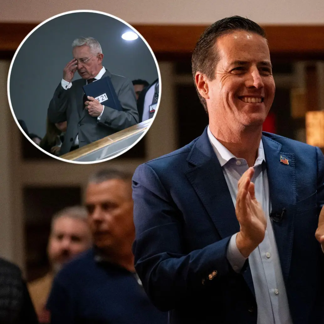 Bernie Moreno, senador de Estados Unidos, hizo advertencia sobre el juicio que se lleva en contra del expresidente colombiano. Fotos: Getty Images y Colprensa