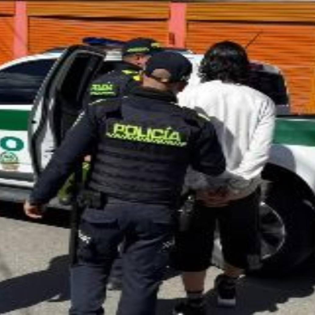 Uno de los detenidos por las autoridades de El Retiro por al parecer acosado sexualmente a una ciclista. Foto: imagen tomada de redes.