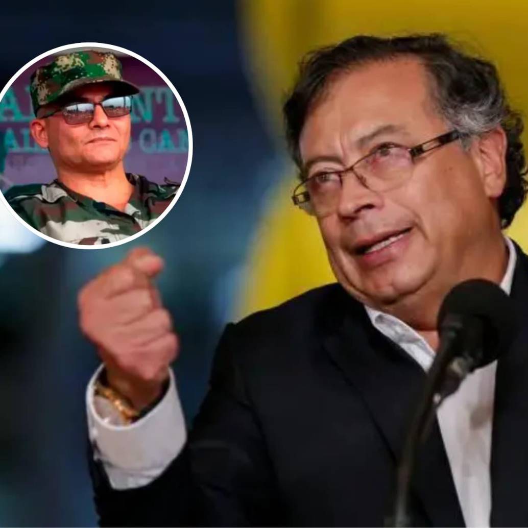 El presidente habló de “Iván Mordisco” en su alocución del 27 de abril. Foto: Colprensa.