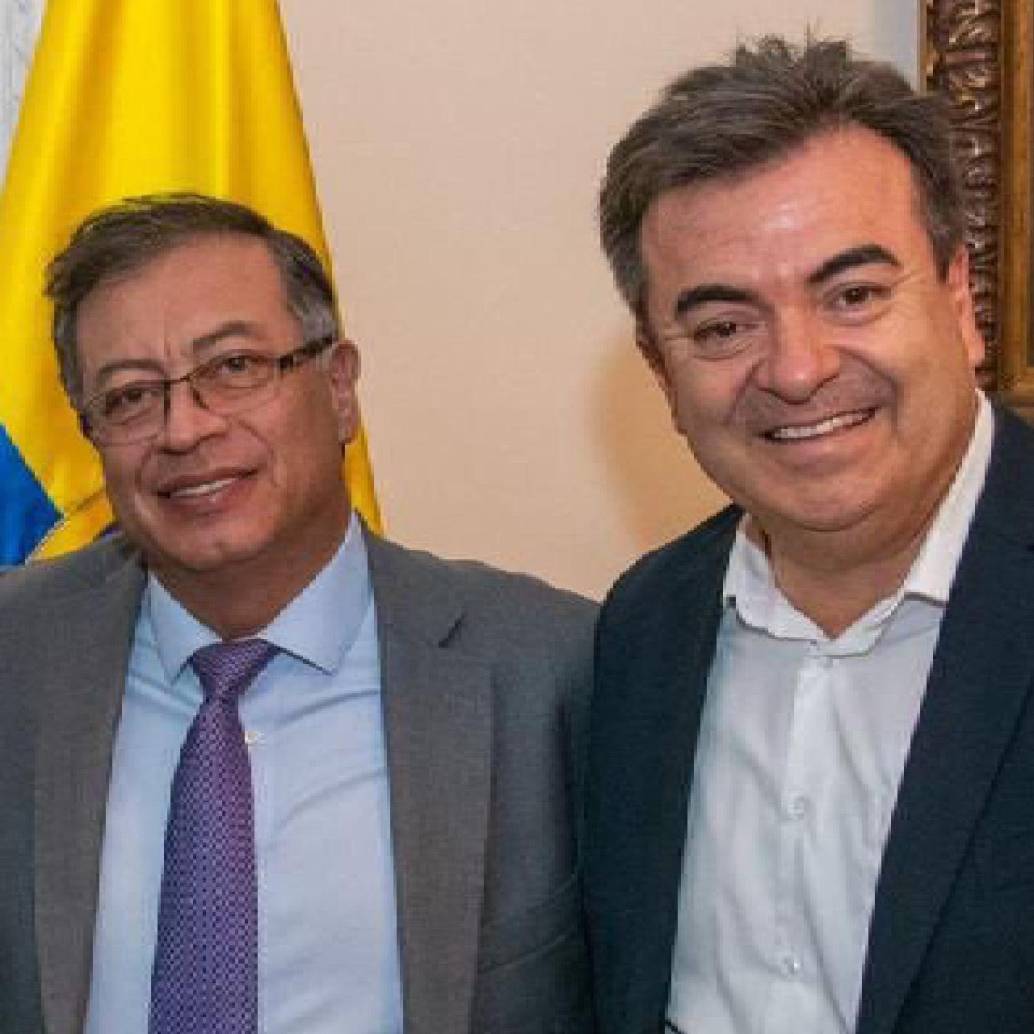 Olmedo López, director de la Ungrd, salió por los escándalos en sobre costos de los carrotanques en La Guajira. Crédito: Tomada de Presidencia de Colombia en X. 