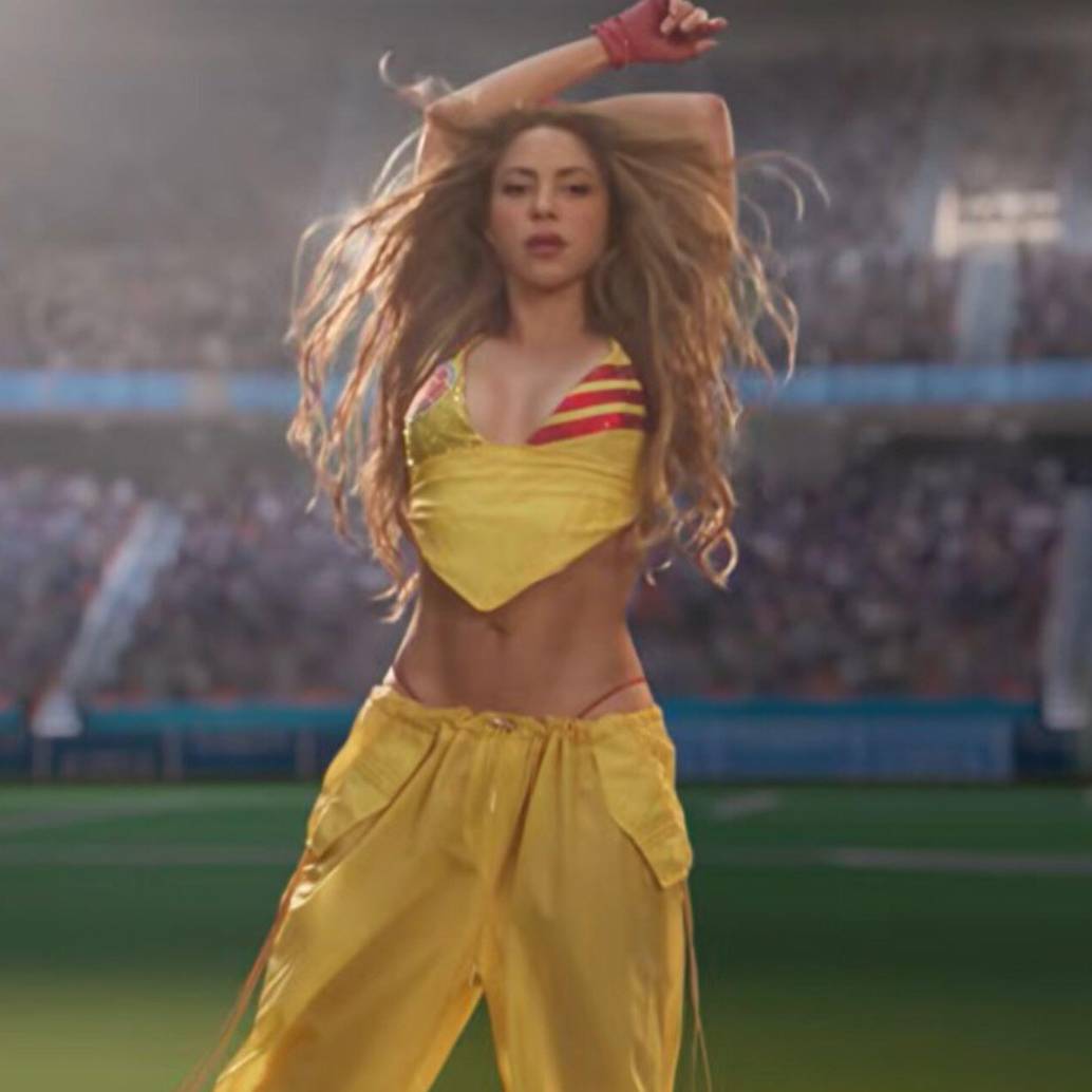 Shakira se convirtió en la reina de los mundiales con las canciones hechas para las copas de Sudáfrica 2010 y Norteamérica 2026. Foto: Captura video Dai dai. 