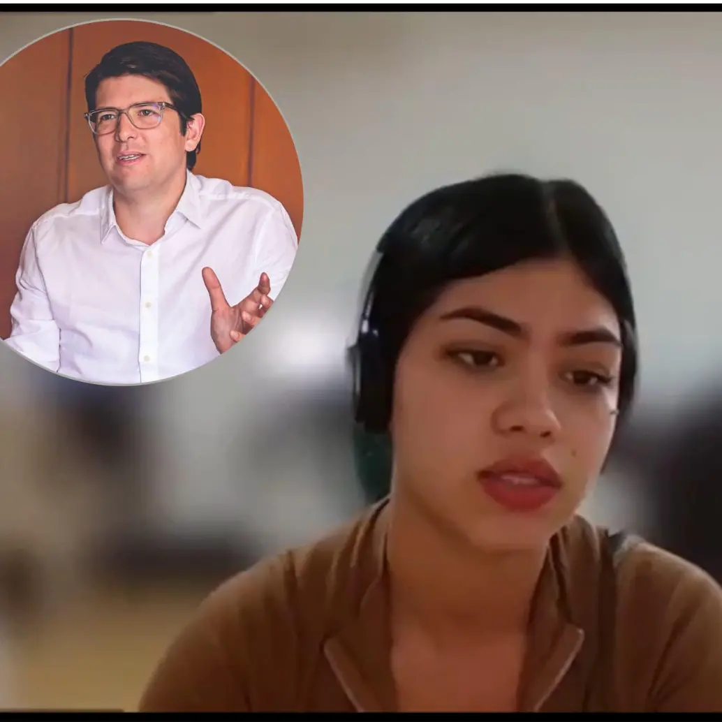 Katherine Martínez Martínez, alias ‘Gabriela’, aceptó su responsabilidad en el asesinato de Miguel Uribe. Foto: captura de video.