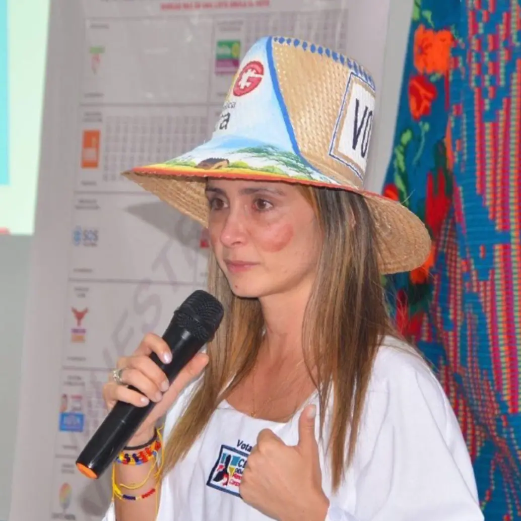 La arquitecta sucreña ocuparía su primer cargo público en su carrera política. Foto: @maguerral