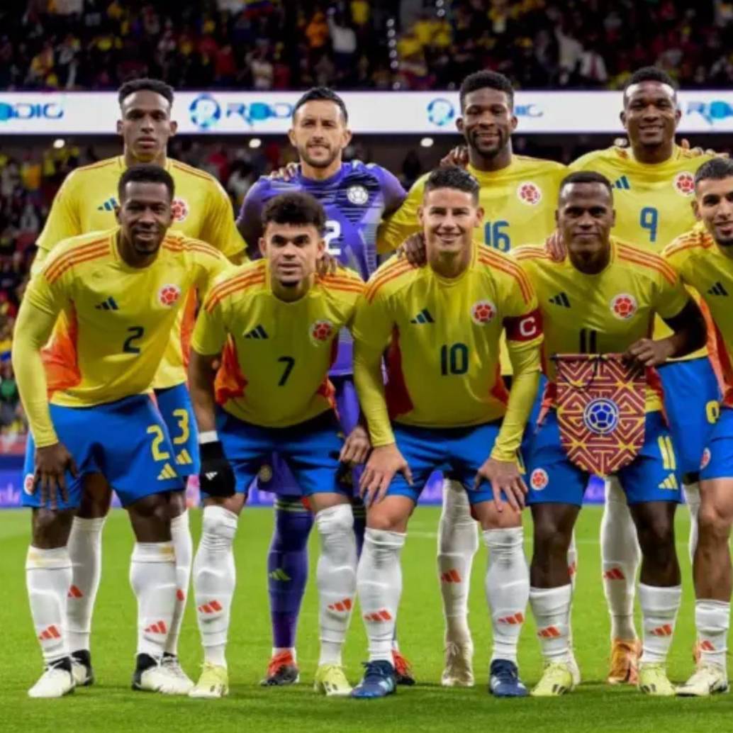 La Selección Colombia de Néstor Lorenzo llega con 19 puntos y ocupa la cuarta posición en la tabla de las Eliminatorias al Mundial. FOTO: Tomada de X @FCFSeleccionCol