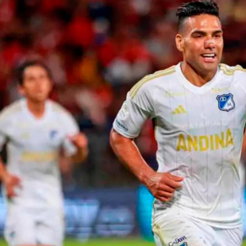 Falcao García suma 156 días sin jugar por lesiones desde que llegó a Millonarios en julio del 2024. FOTO: Manuel Saldarriaga