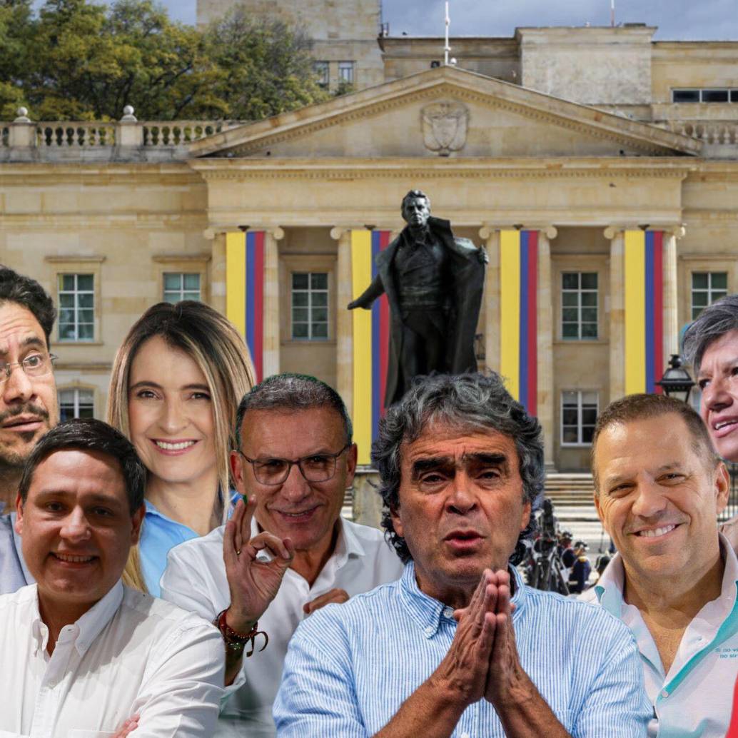 14 fórmulas vicepresidenciales tendrá hasta ahora el tarjetón de la primera vuelta que se llevará a cabo el 31 de mayo. Fotos: Colprensa y redes sociales 