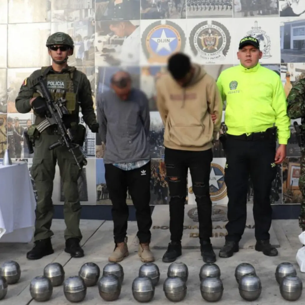 El operativo se produjo en coordinación con la Policía Nacional, la DEA y el Ejército Nacional. Foto: Suministrada POLICÍA NACIONAL.