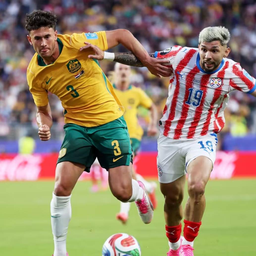 En un partido de alta tensión disputado en el San Francisco Bay Area Stadium de California, Paraguay y Australia empataron 0-0 en el cierre de la fase de grupos del Mundial 2026. FOTO: Fifa