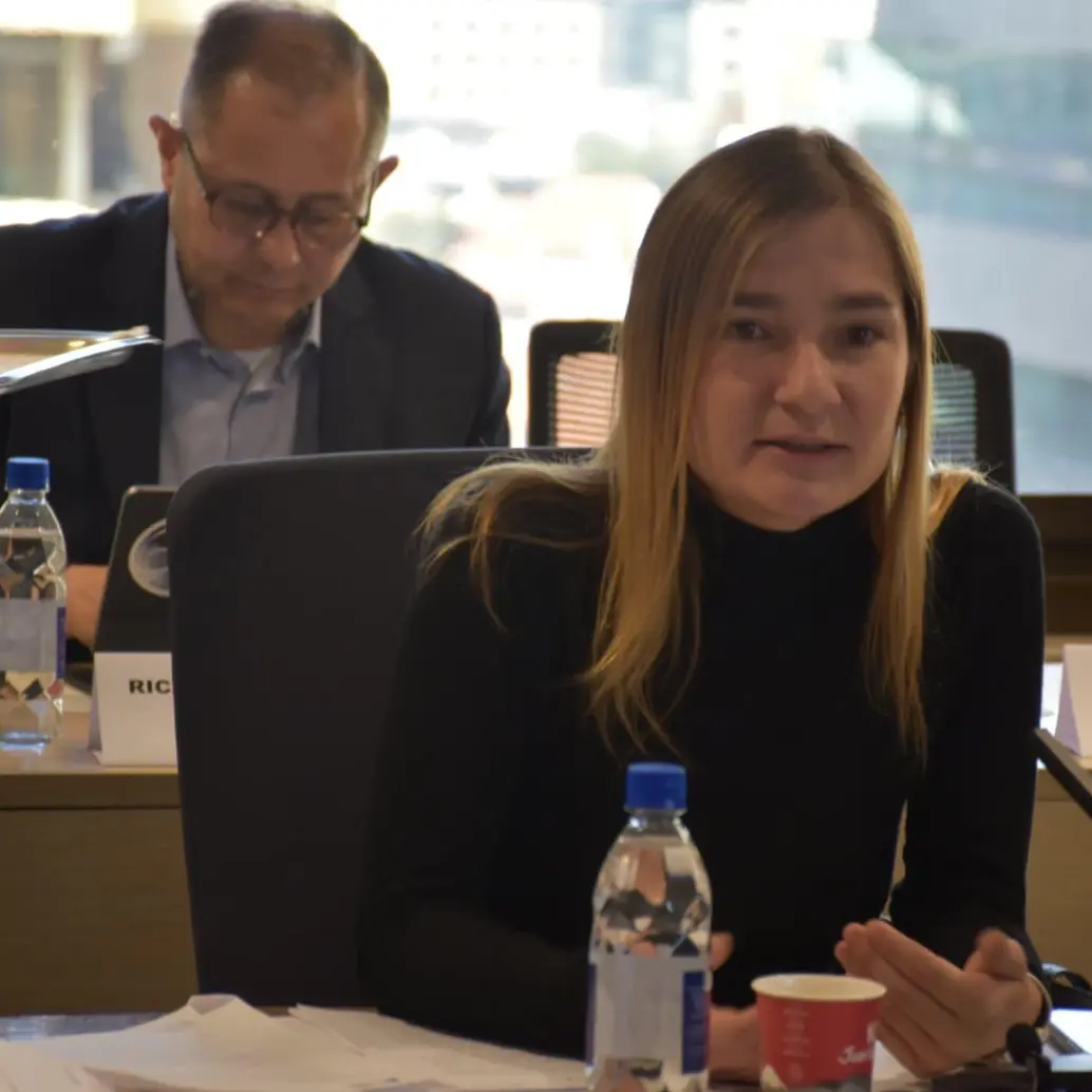 Daniela Gómez, ex viceministra de Defensa del Gobierno Petro. Foto: tomada de redes sociales.