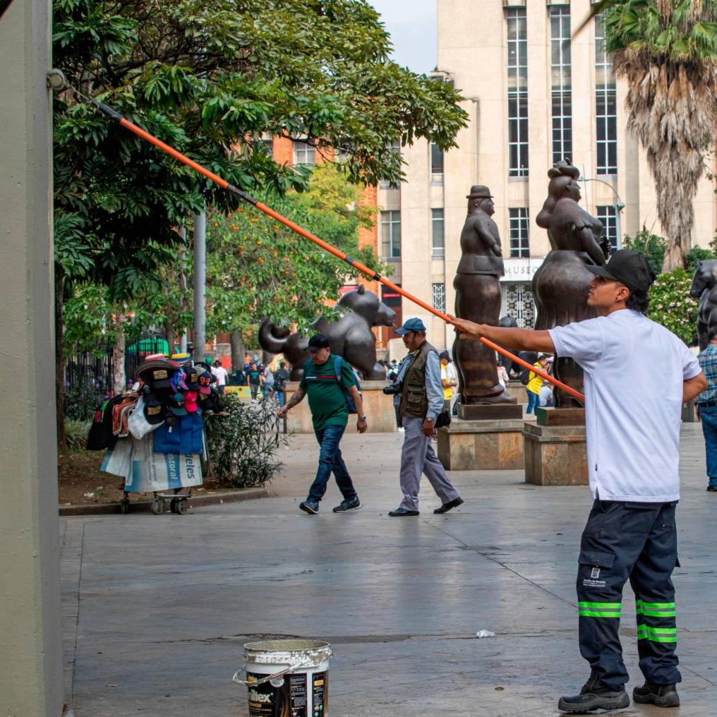 “El Centro es de todos, aquí cabemos todos, pero dándole amor a la ciudad y apropiándose del espacio que nos pertenece”, aseguró la gerente del Centro Juliana Coral. Fotos: Esneyder Gutiérrez Cardona 