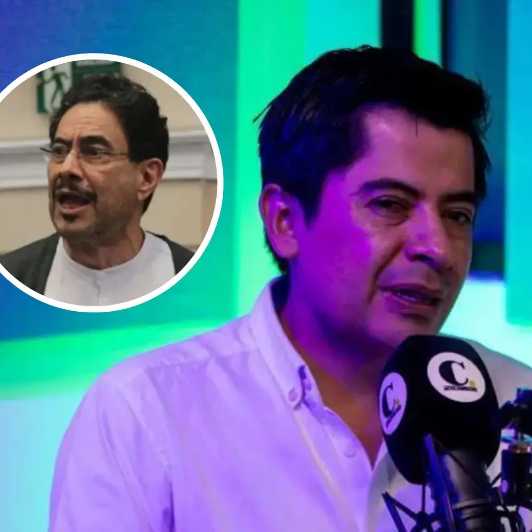 Ariel Ávila fue de los primeros verdes en adherir a Iván Cepeda estas elecciones. Foto: Julio Herrera/Colprensa