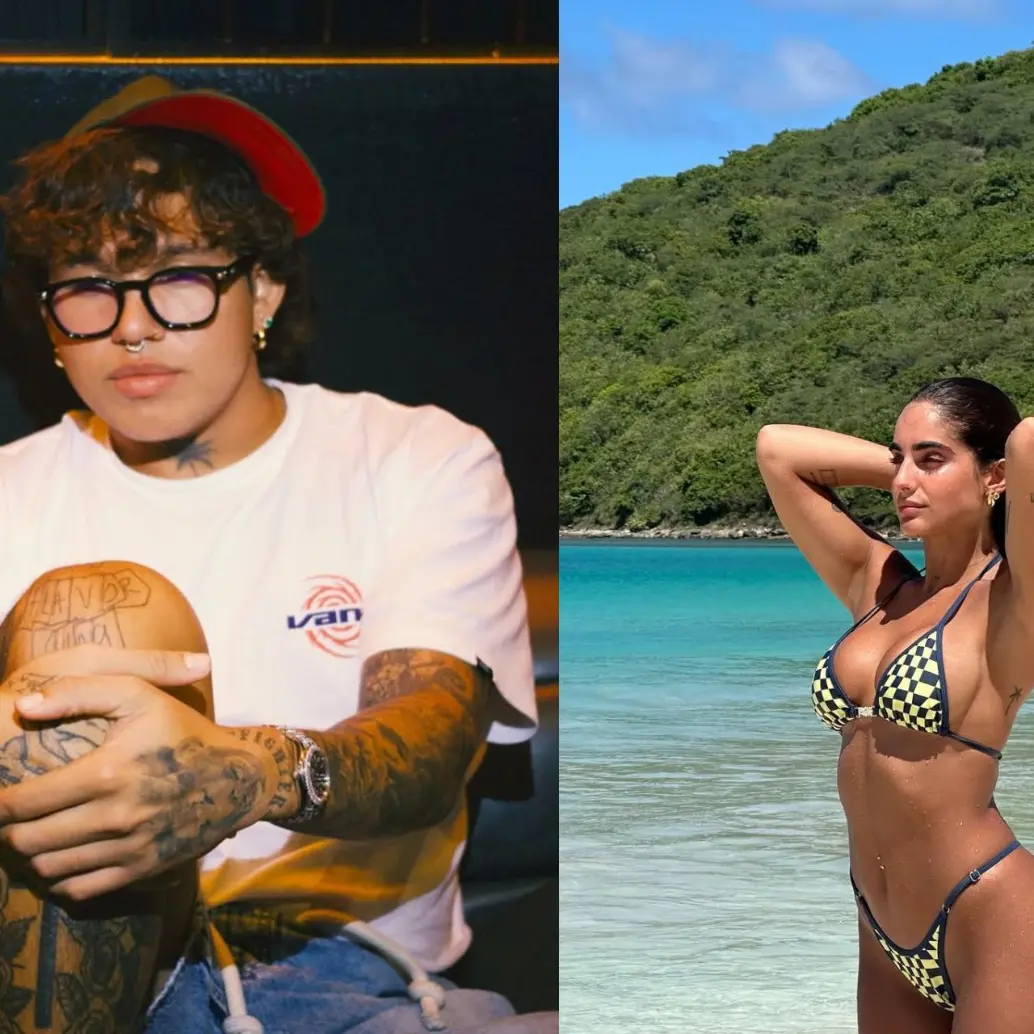 Beéle tuvo una relación con la influencer Isabella Ladera durante más de un año. FOTO tomadas de Instagram @beele y @isabella.ladera