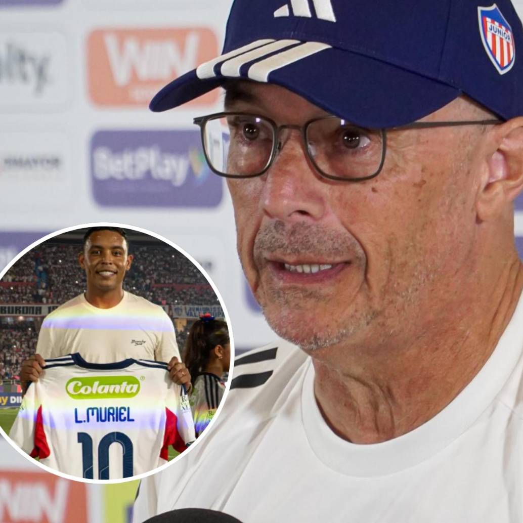 Luis Fernando Muriel volverá a jugar en Colombia después de 16 años. Refuerza a Junior de Barranquilla para la Libertadores 2026. FOTO: Tomada de redes sociales @JuniorClubSA y @luisfmuriel9