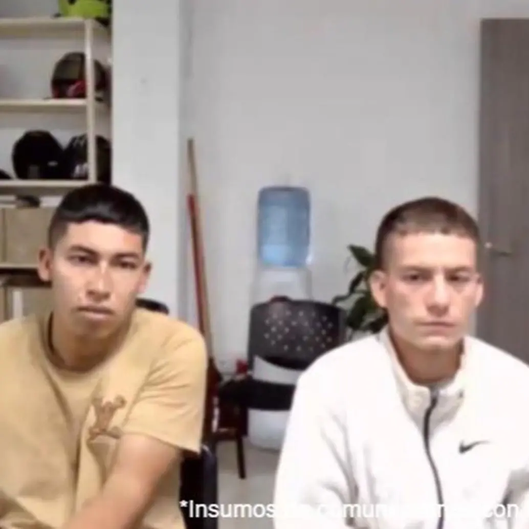 Walter Esteban Yonda Ipía y Carlos Steven Obando, presuntos responsables de atentado en Cali