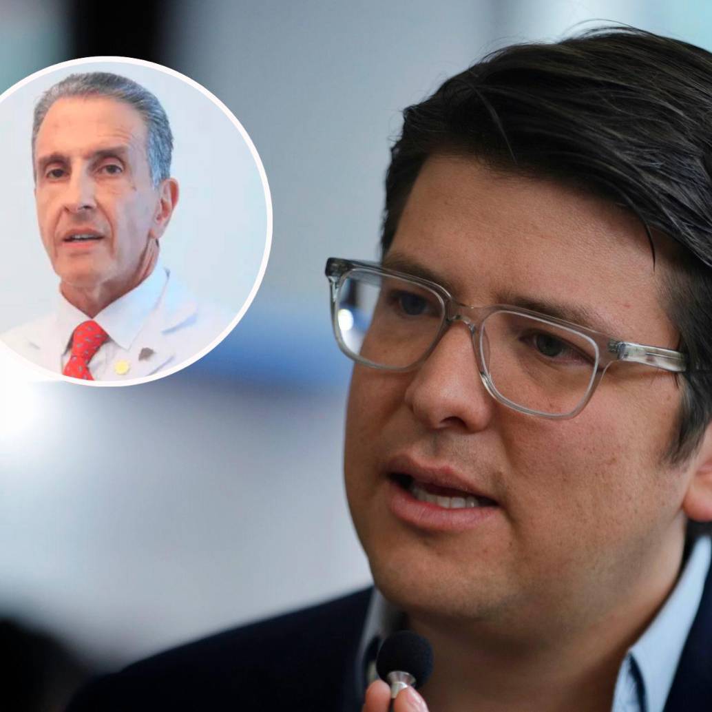El medio Fernando Hakim ha tratado a Miguel Uribe Turbay desde que este ingresó a la Fundación Santa Fe el pasado 7 de junio. FOTOS: Colprensa y cortesía