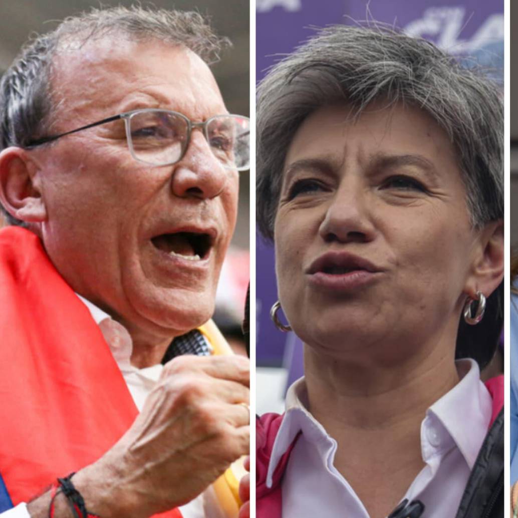 De izquierda a derecha: Roy Barreras; Claudia López y Paloma Valencia. Foto: Colprensa. 