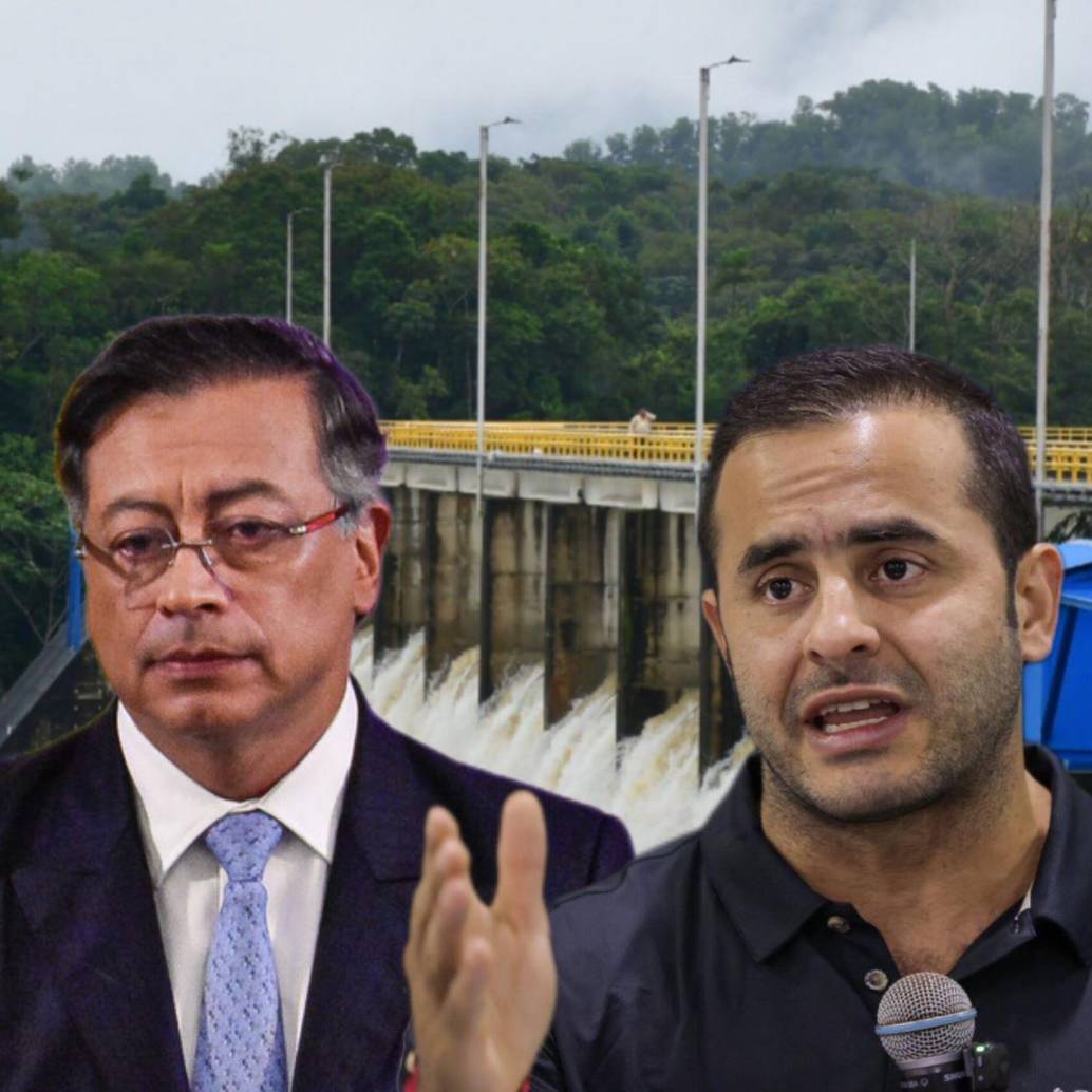 El gobernador de Córdoba aclaró que el Gobierno Nacional es quien ha manejado la hidroeléctrica Urrá los últimos cuatro años. En la imagen Gustavo Petro y Erasmo Zuleta. Fotos: Urrá, Colprensa y @ErasmoZB