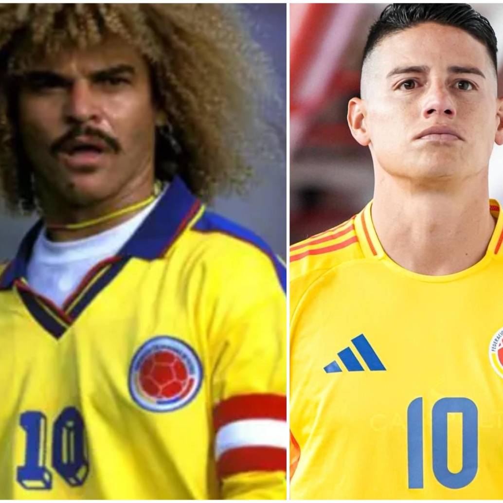 Tras un paso gris por la MLS y entre fuertes cuestionamientos, James Rodríguez se transforma con la camiseta de Colombia. De cara al debut mundialista, el mismísimo Carlos Valderrama aviva la ilusión de un país: “Volvió el crack”. FOTO: Getty y FCF