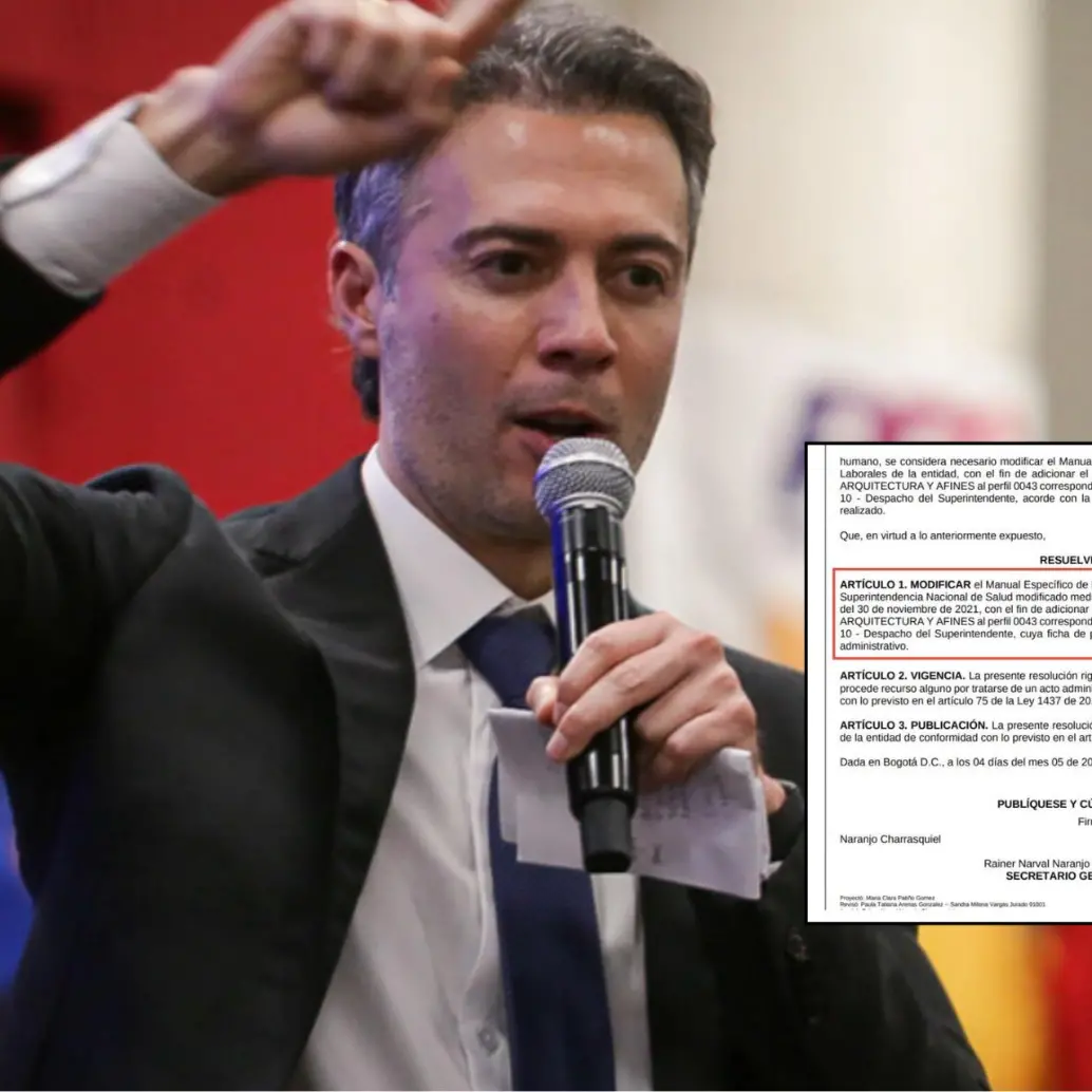 El nombramiento del exalcalde de Medellín como superintendente de salud ha estado lleno de cuestionamientos. Foto: Colprensa/ redes sociales