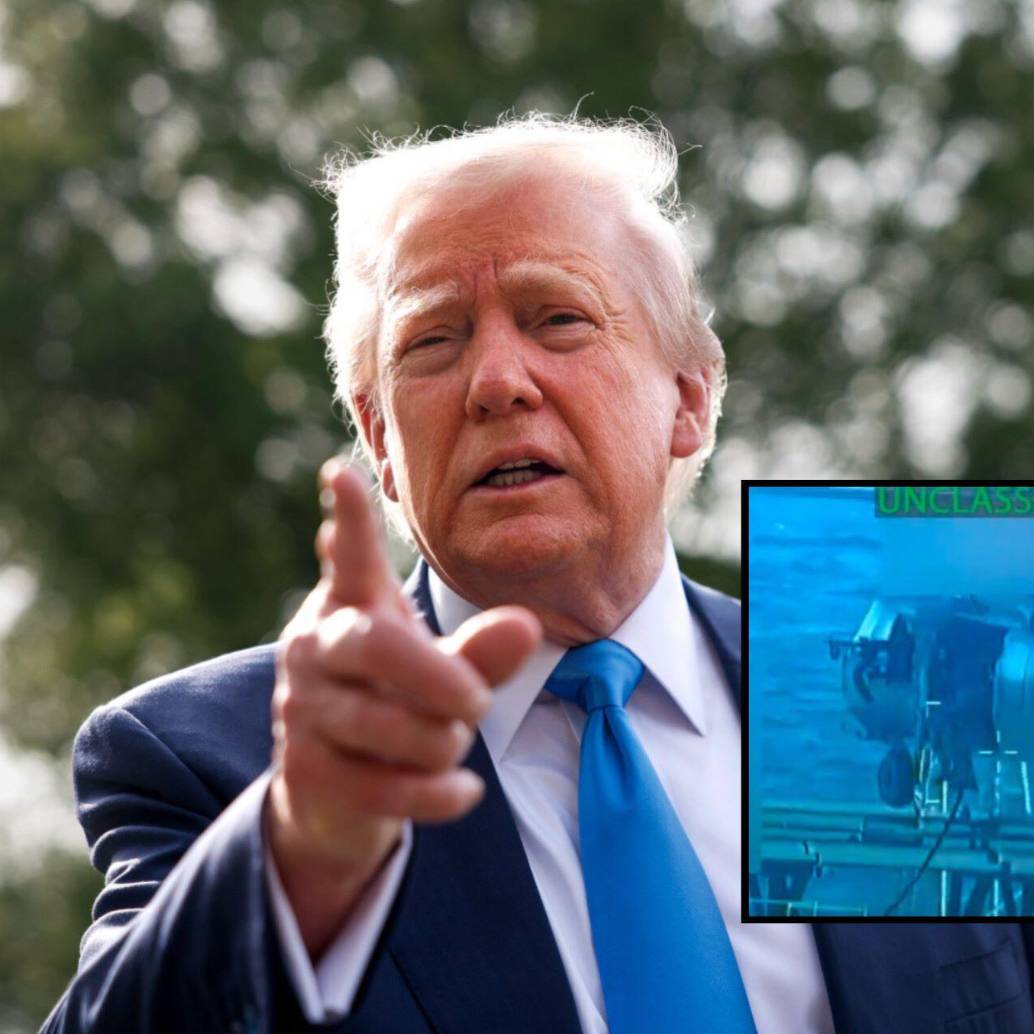 Donald Trump informó sobre la incautación de un buque con petróleo procedente de Venezuela. La fiscal general confirmó la noticia publicando las primeras imágenes. Fotos: Getty Images y @AGPamBondi
