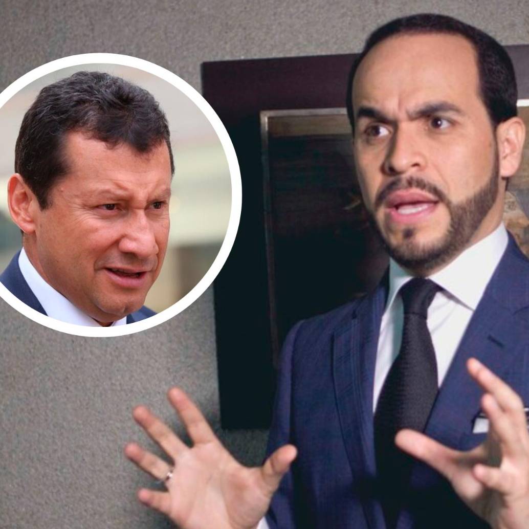 Lombana (destacado en el círculo) señaló que para llegar a la Presidencia “se requieren calidades de estadista, de hombre, de jerarquía que conozca del Estado”. FOTOS: Colprensa