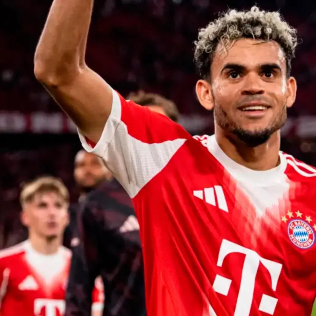 El extremo guajiro Luis Díaz lleva cinco goles en la Bundesliga de Alemania. FOTO: TOMA DEL X DE @BayernMunich