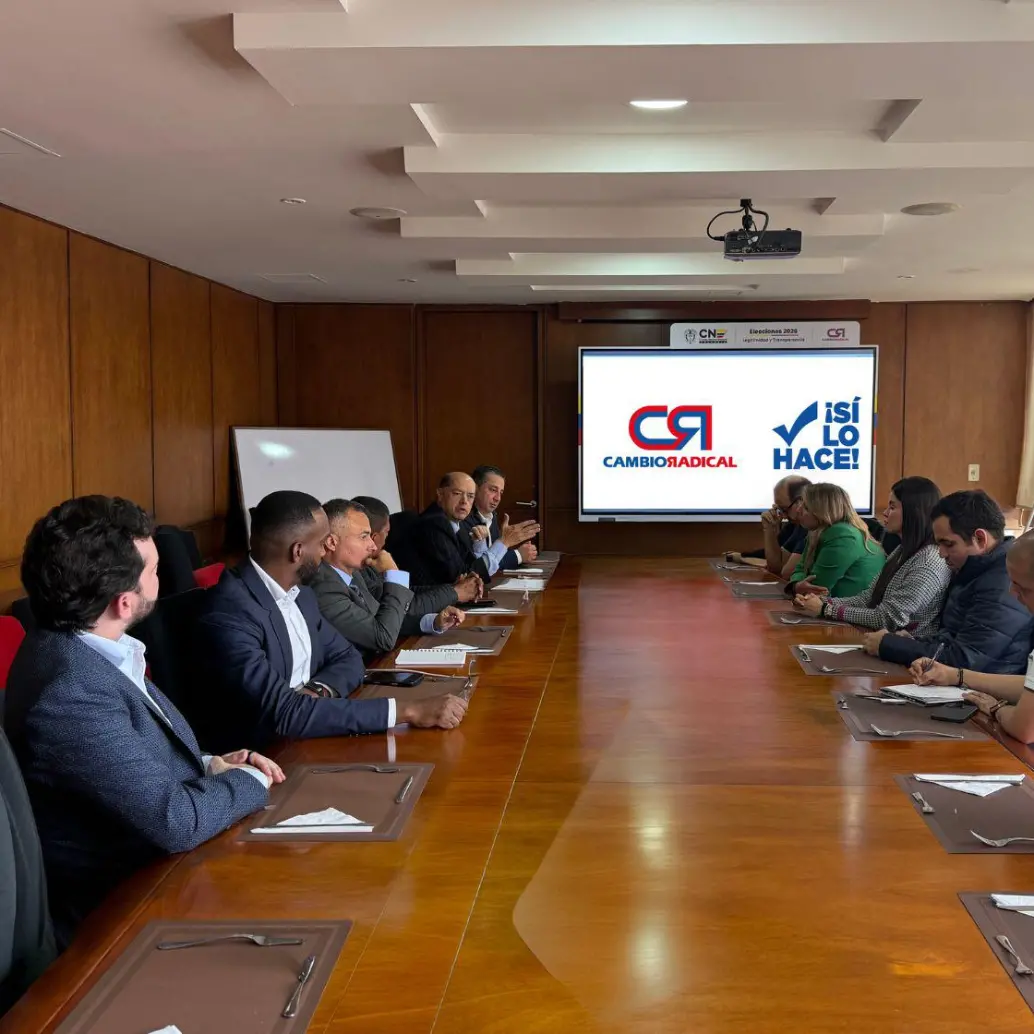 Bancada de Cambio Radical se reunió en la mañana de este jueves. Foto: Cambio Radical