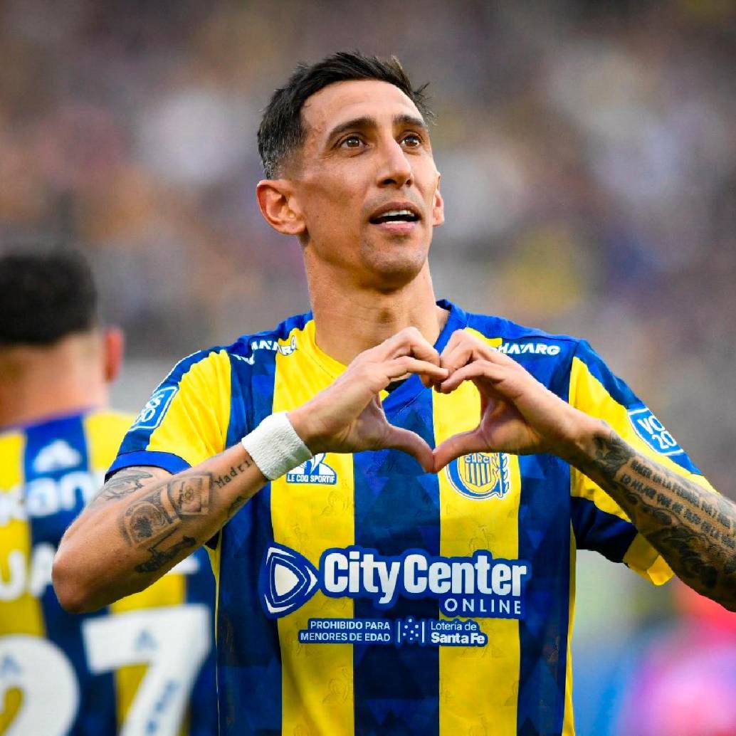 Ángel Di María sigue causando sensación en el fútbol a sus 37 años de edad. FOTO X-ROSARIO