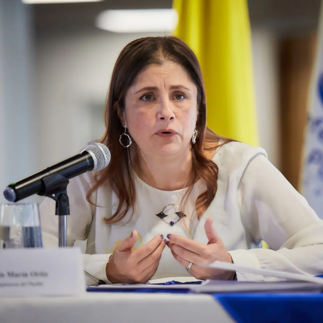 Iris Marín Ortiz, defensora del Pueblo. Foto: Defensoría del pueblo.