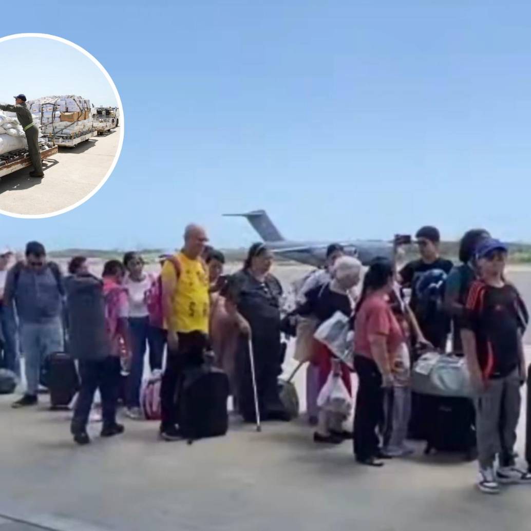 Colombianos repatriados llegan al país tras vivir de cerca los terremotos que sacudieron a Venezuela. Foto: UNGRD.
