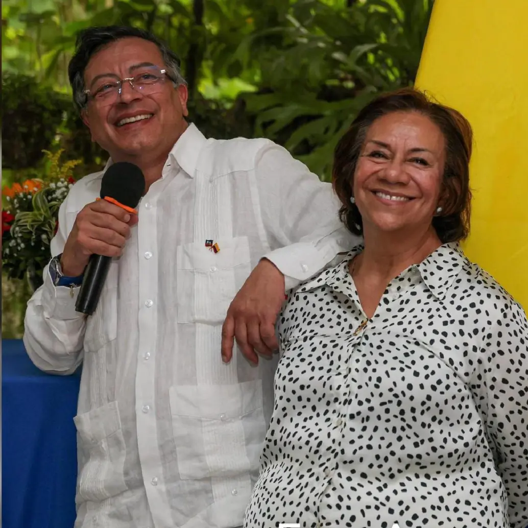 La canciller Yolanda Villavicencio y el presidente Gustavo Petro. Foto: X Yolanda Villavicencio Mapy @ryvillavicencio