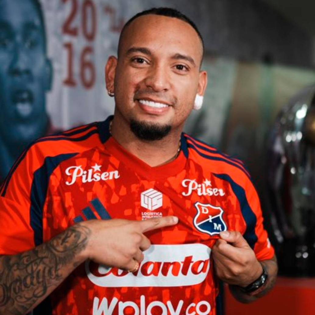 Jarlan Barrera es el refuerzo “estelar” del Medellín para el segundo semestre del año. FOTO: CORTESÍA DIM