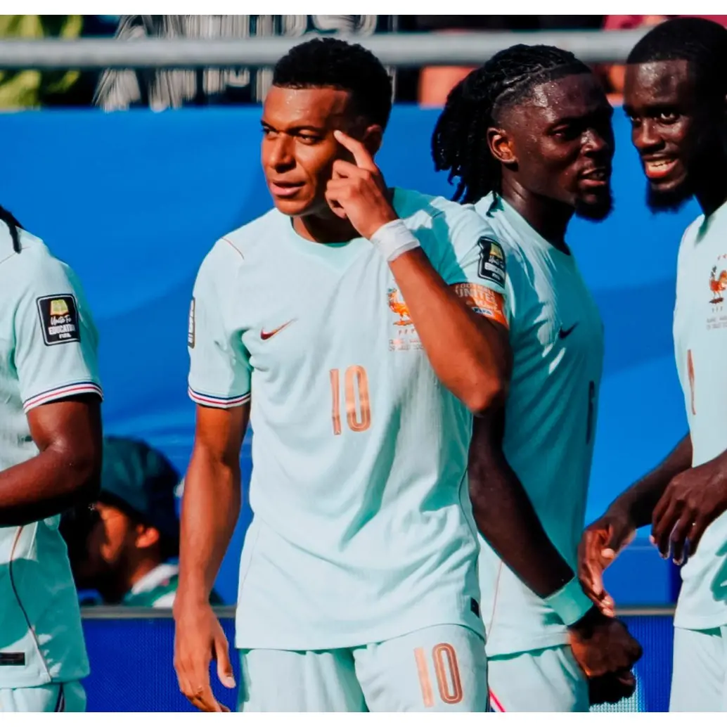 Kylian Mbappé llegó a 20 goles en mundiales. FOTO: <b>X Equipedefrance</b>