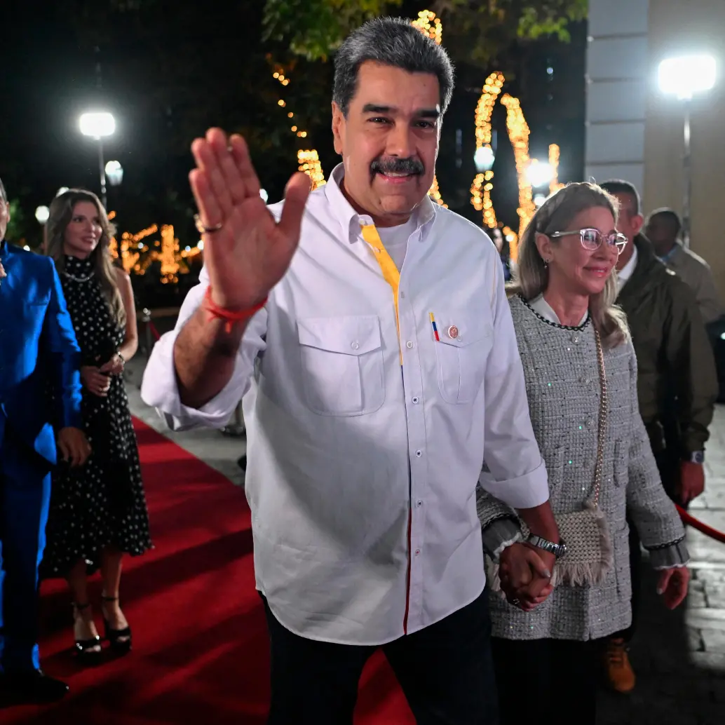 Nicolás Maduro y su esposa Cilia Flórez fueron capturados por militares estadounidenses, anunció el presidente Donald Trump. Foto: Afp.