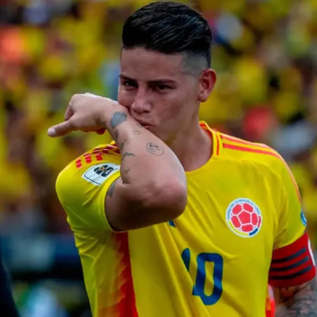 James Rodríguez jugará su partido 100 como titular con Selección Colombia ante Brasil, de los 113 que lleva en total, en más de 12 años vistiendo la ‘Tricolor’. FOTO: JUAN ANTONIO SÁNCHEZ