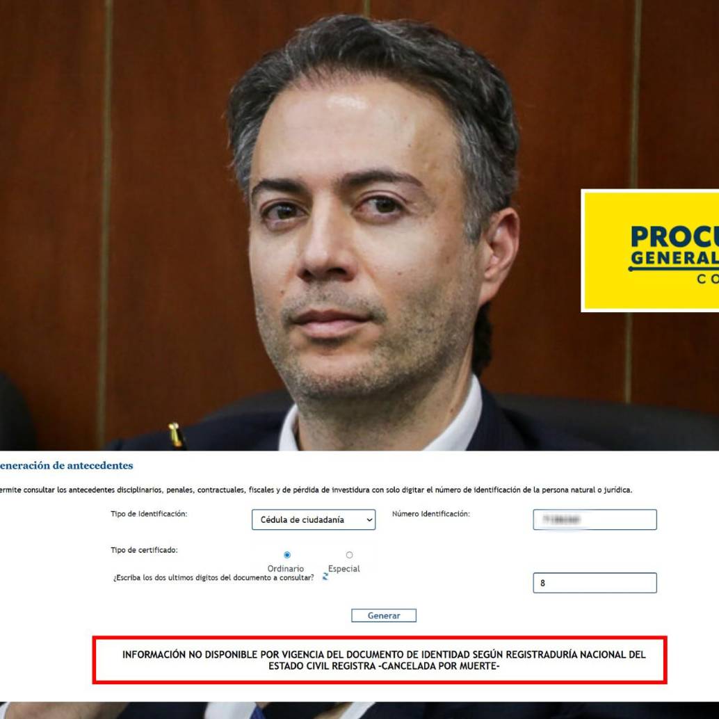 Daniel Quintero, exalcalde de Medellín. Foto: Colprensa/Procuraduría.