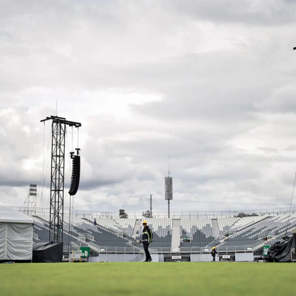 Vive Claro es un recinto en Bogotá destinado para eventos culturales que tiene aforo para 40.000 personas, superando al estadio Nemesio Camacho El Campín. FOTO: Colprensa