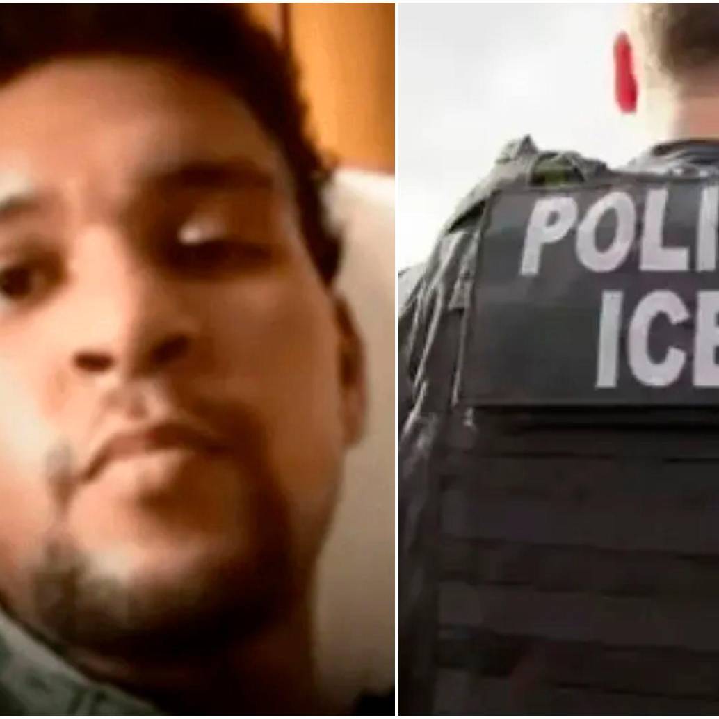 Alex Valencia, de 23 años, es el colombiano que terminó detenido y amputado en Estados Unidos por una enfermedad que, al parecer, contrajo en su celda. FOTOS: Cortesía Univisión e ICE