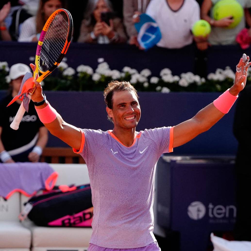 Rafael Nadal no disputaba un partido oficial desde su lesión en el ATP de Brisbane, en enero. Antes de dicho certamen, también había pasado casi un año de baja. FOTO Tomada de ‘X’: @atptour