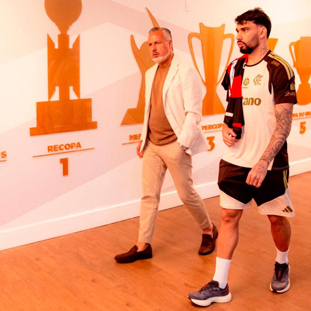 El volante brasileño Lucas Paquetá tiene 28 años. Debutó como profesional con el Flamengo en 2016. Una década después, regresó a su club de origen. Foto: tomada del x de @Flamengo