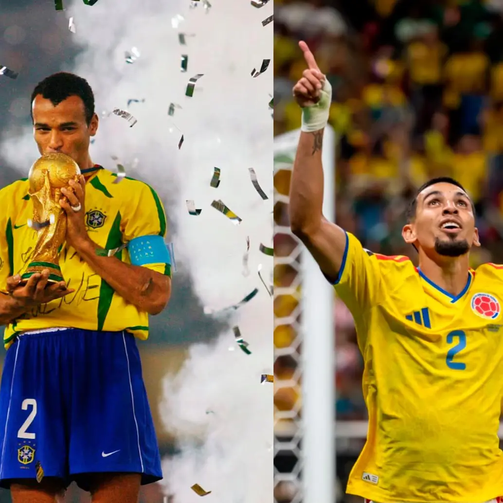 Cafú fue campeón del mundo en 2002. ¿Podrá Daniel Muñoz serlo también? FOTO: <b>Juan Antonio Sánchez y X Cafú</b>