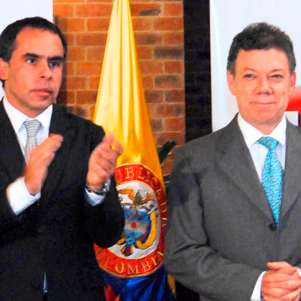 Benedetti y Santos, como baluartes del Partido de La U, fueron estrechos aliados mientras el segundo ejerció la Presidencia entre 2010 y 2018. FOTO: COLPRENSA