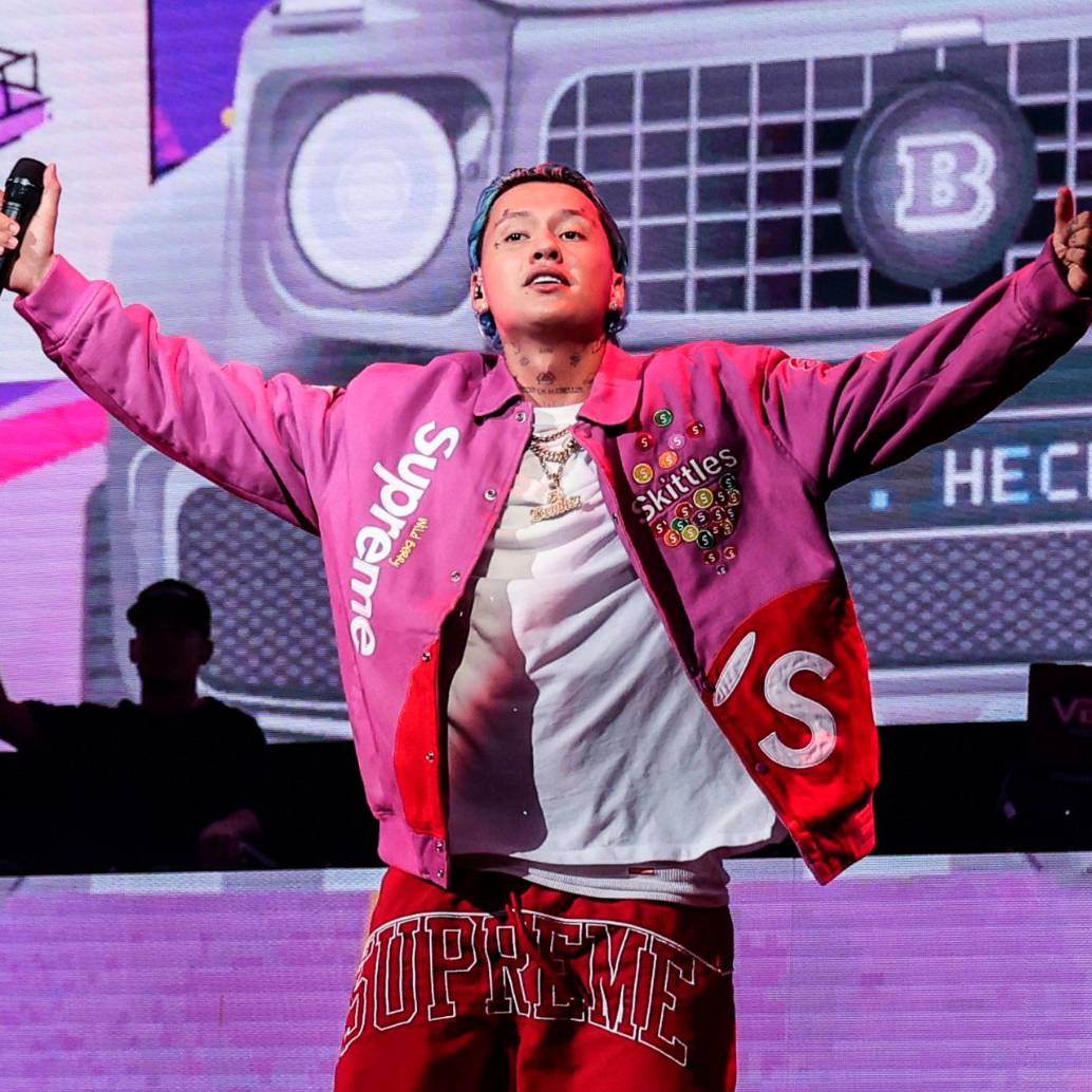 Stiven Mesa Londoño, Blessd, es un cantante antioqueño. Es uno de los nuevos rostros de la música urbana. Foto: Getty.