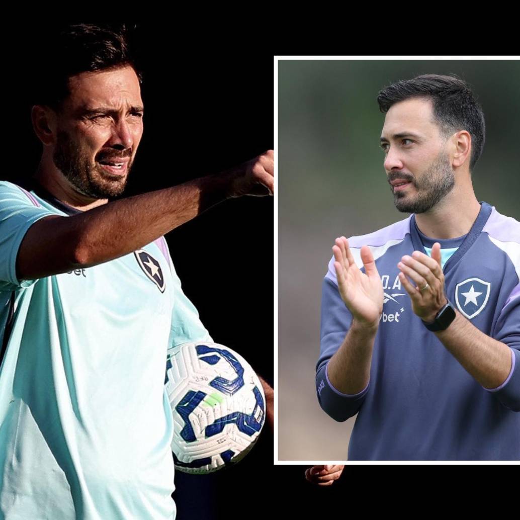 El pasado martes 8 de julio, Davide Ancelotti, el italiano de 35 años e hijo del reconocido técnico Carlo Ancelotti, fue presentado como nuevo entrenador de Botafogo. FOTO: REDES SOCIALES BOTAFOGO