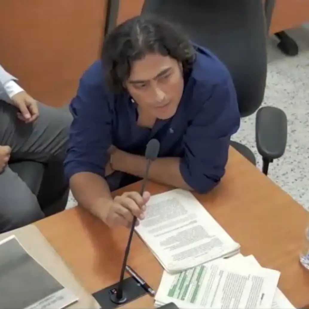 Nicolás Petro enfrenta un proceso por posible corrupción. Foto: captura de video