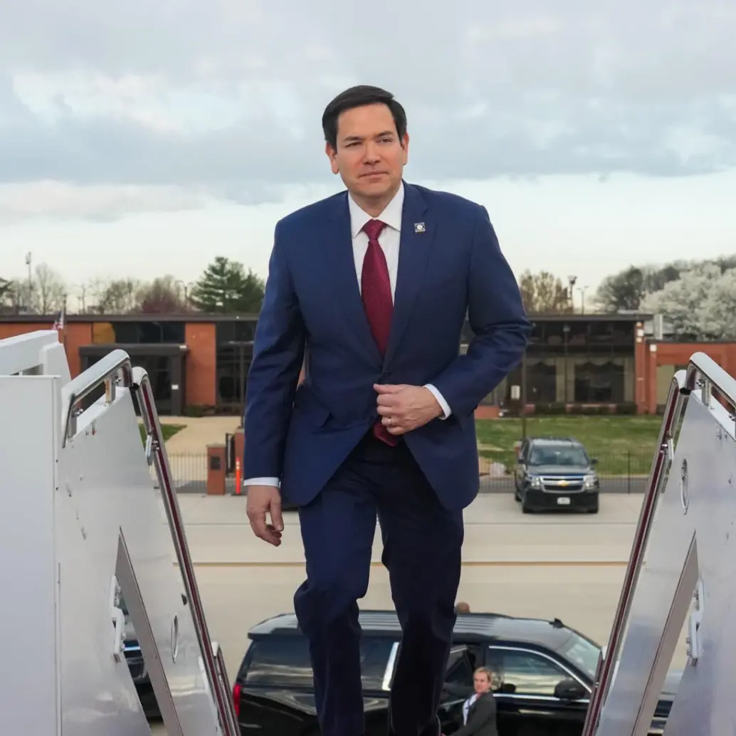 El secretario de Estado de Estados Unidos, Marco Rubio, inició este martes una visita a México. Foto: cortesía