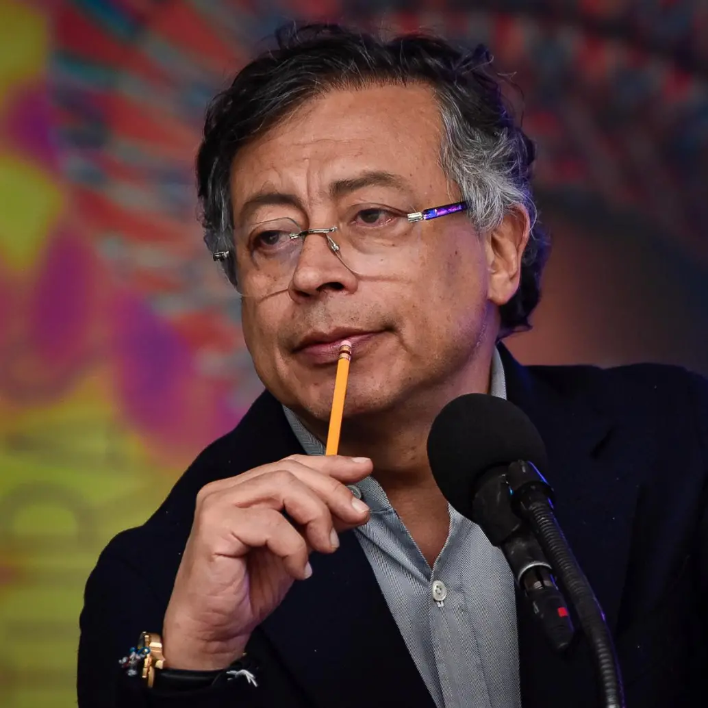 Gustavo Petro, presidente de Colombia. FOTO: Colprensa.