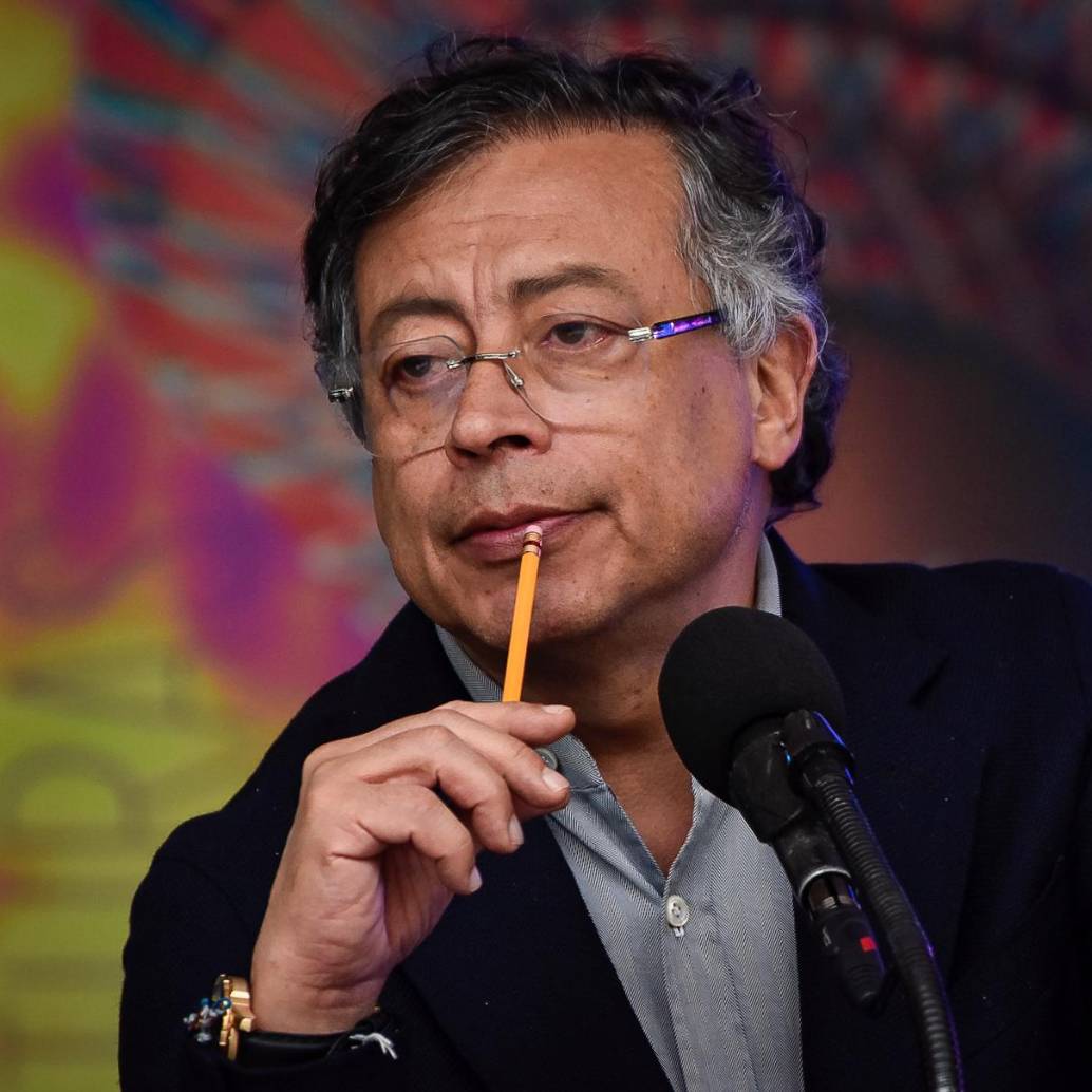 Gustavo Petro, presidente de Colombia. FOTO: Colprensa.