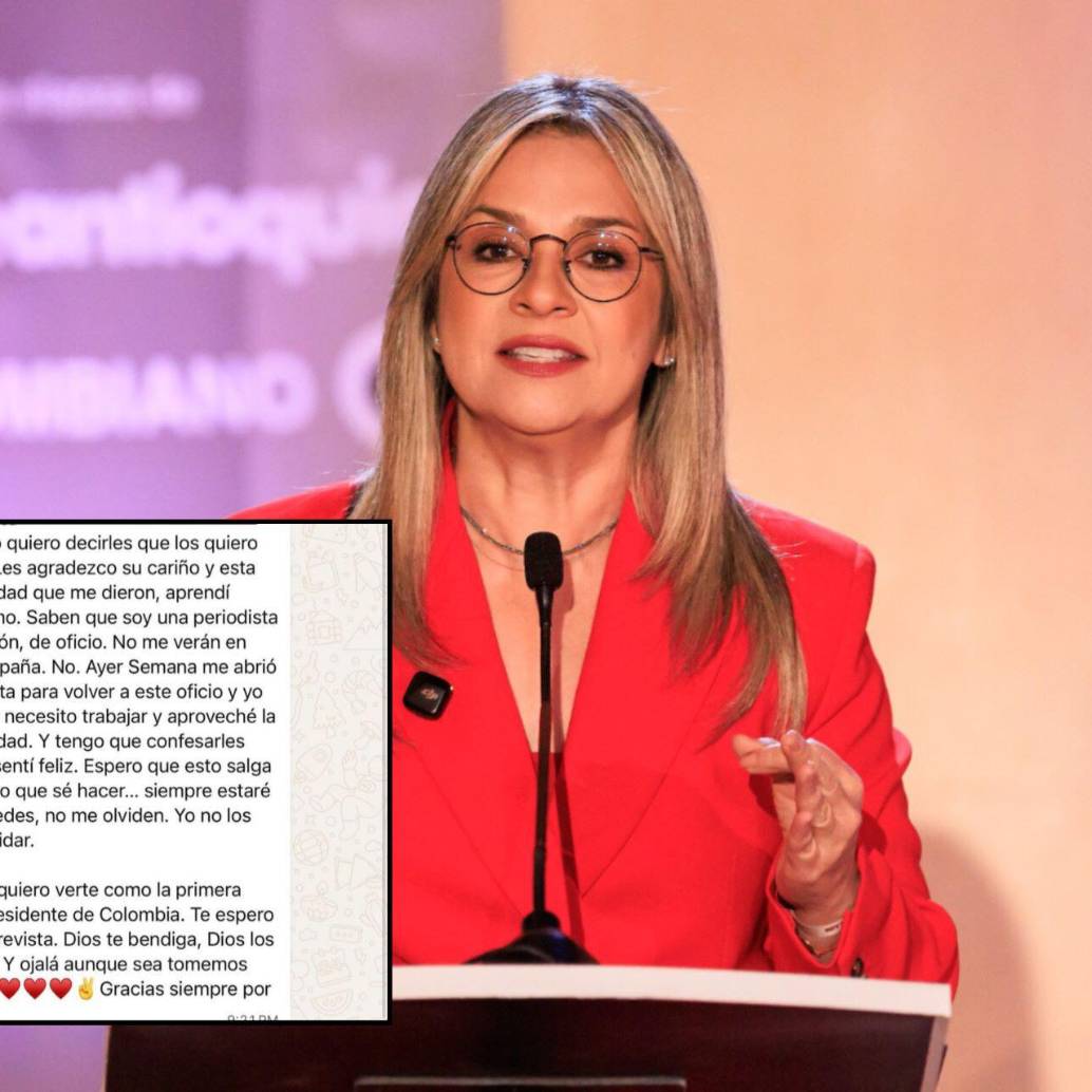 La excandidata Vicky Dávila regresa a la revista Semana, donde se desempeñó como directora. Foto: Camilo Suárez y cortesía.