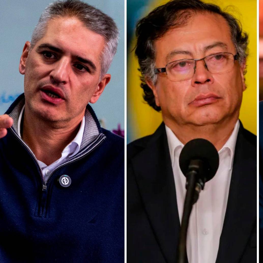 Andrés Julián Rendón, Gustavo Petro y Federico Gutiérrez han protagonizado debates públicos. Fotos EL COLOMBIANO y Colprensa.